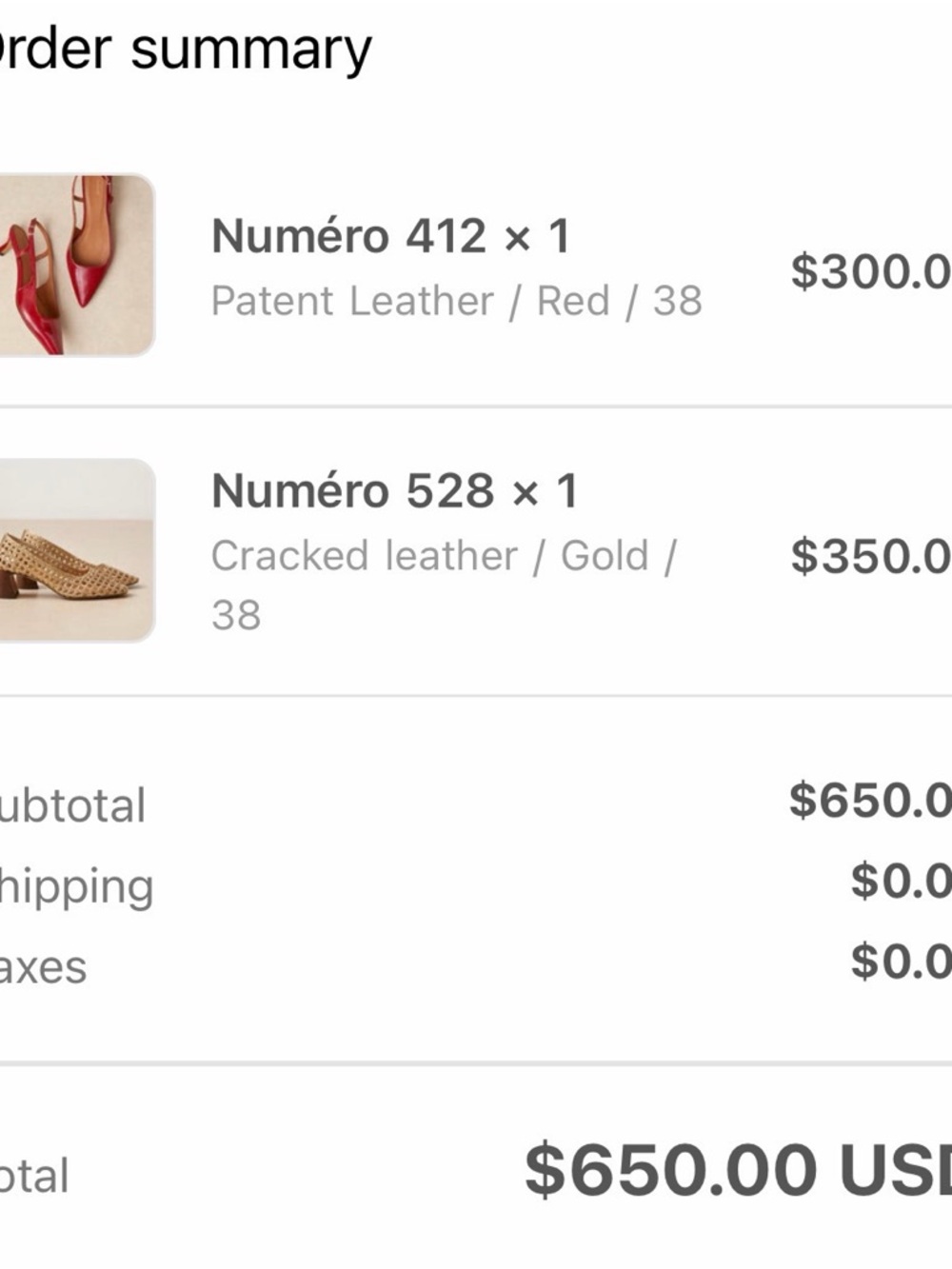 Rivecour Numero 528 in Golden Cracked leather - Block Heel Pumps - Women's - Picture 6 of 6